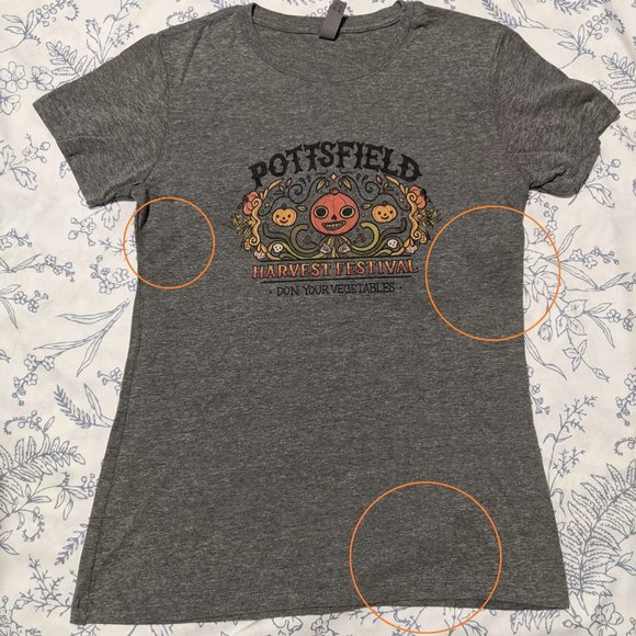 Halloween Over the Garden Wall Pottsfield T-shirt (*see details) - Picture 7 of 8